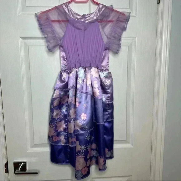 Encanto Isabella Dress Floral Pink & Purple Size  4-6X - Picture 10 of 15